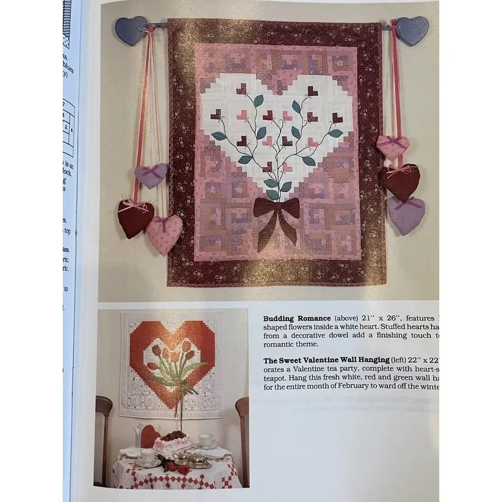 Quilting Patterns That Patchwork Place Holiday Happenings Book‎ Vintage 1987